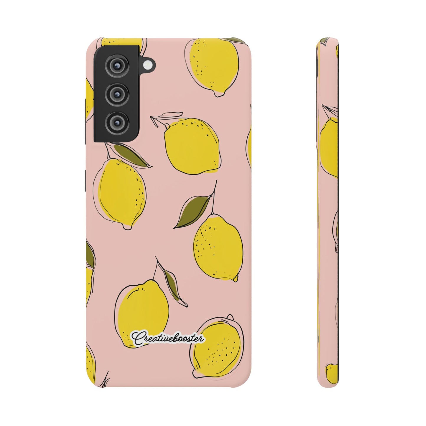Citrus Sketch - Slim Phone Case