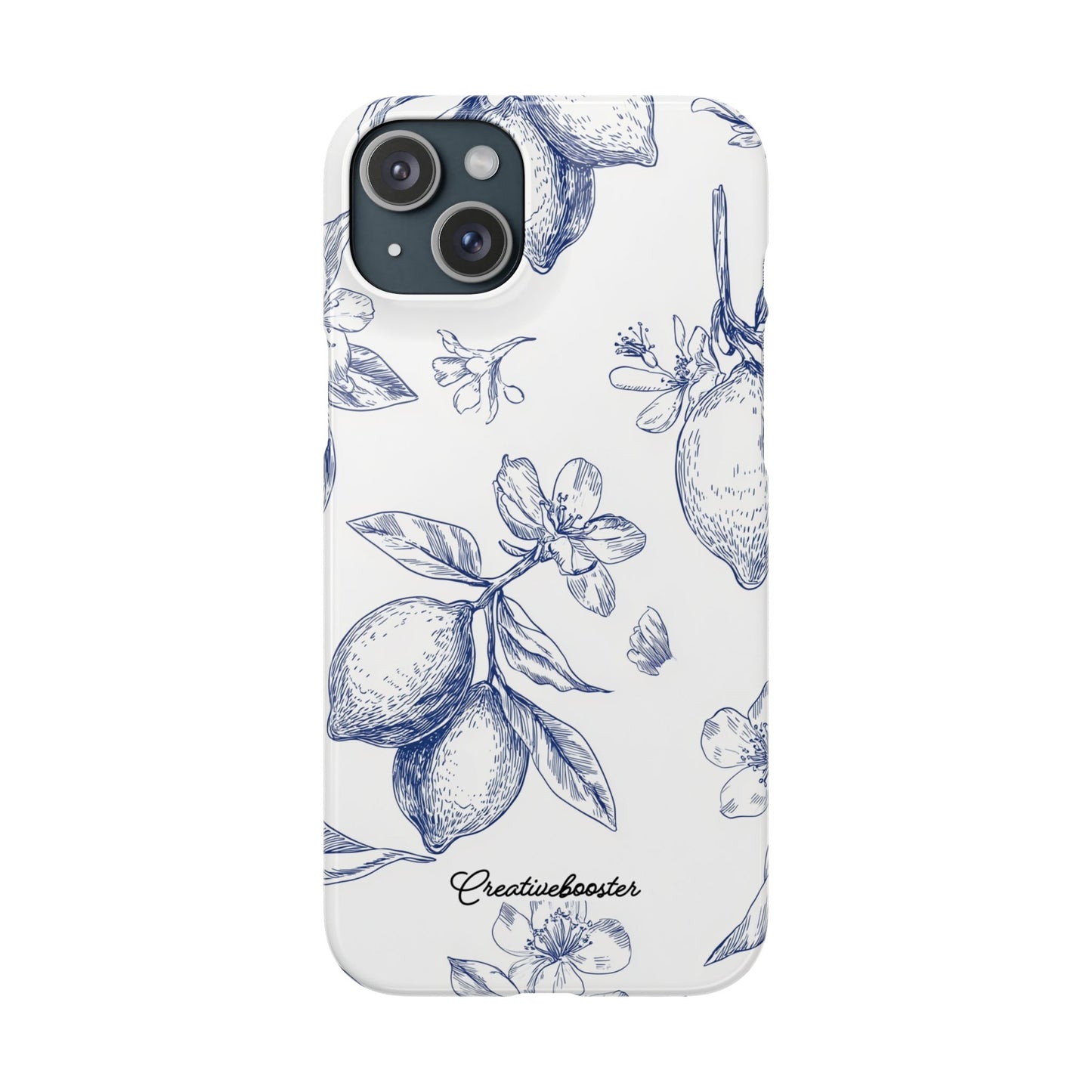 Indigo Sketch - Slim Phone Case