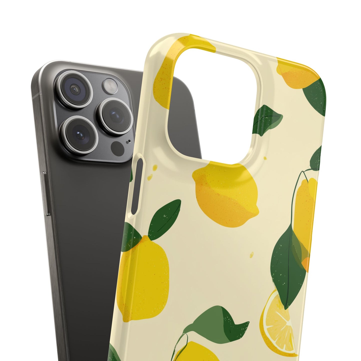 Citrus Charm - Slim Phone Case