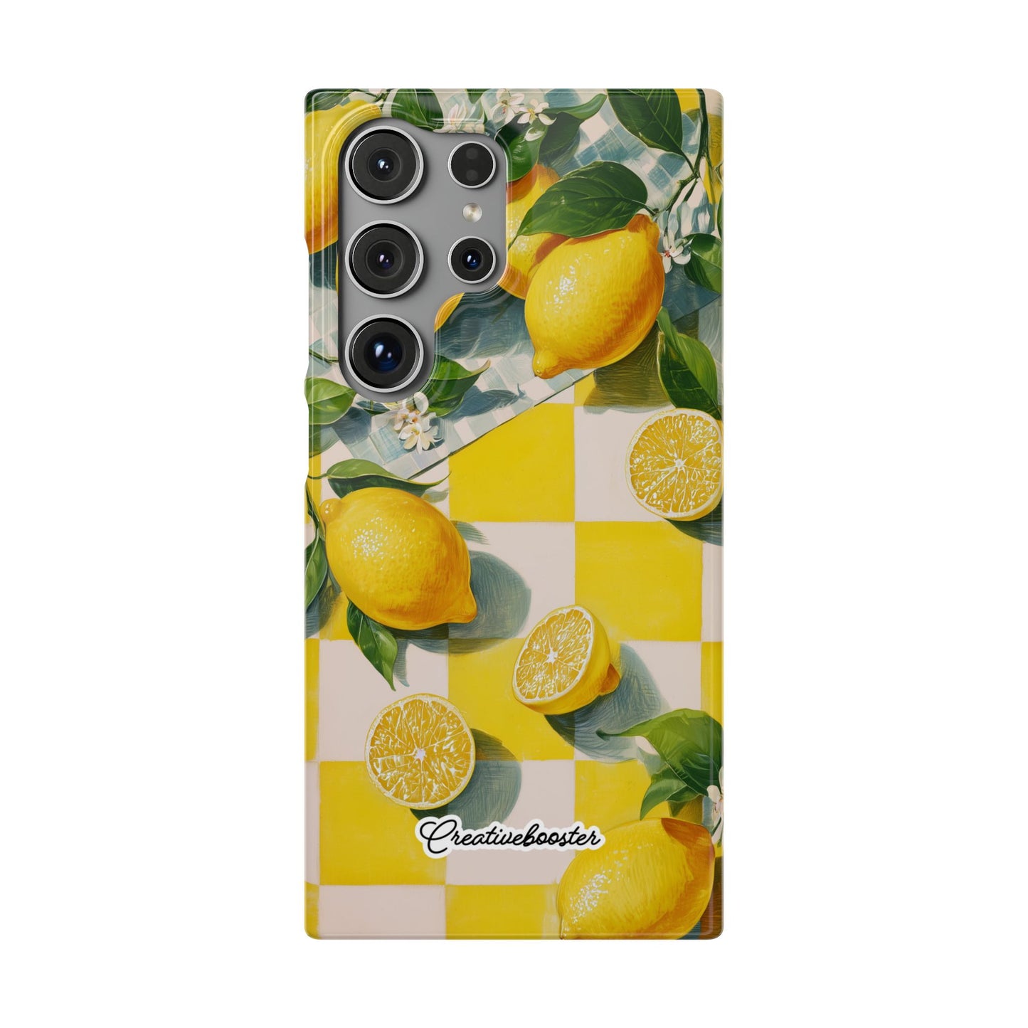 Picnic Lemon - Slim Phone Case