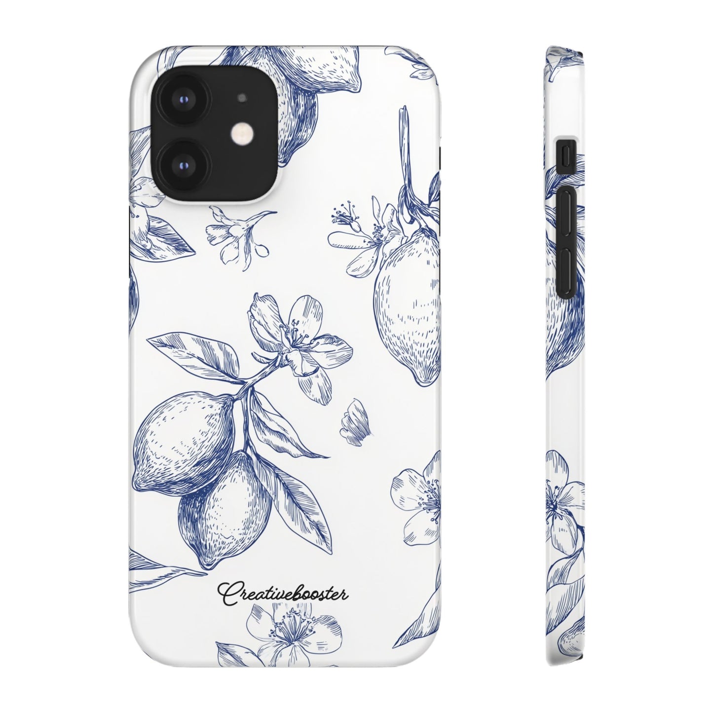 Indigo Sketch - Slim Phone Case