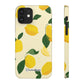 Citrus Charm - Slim Phone Case