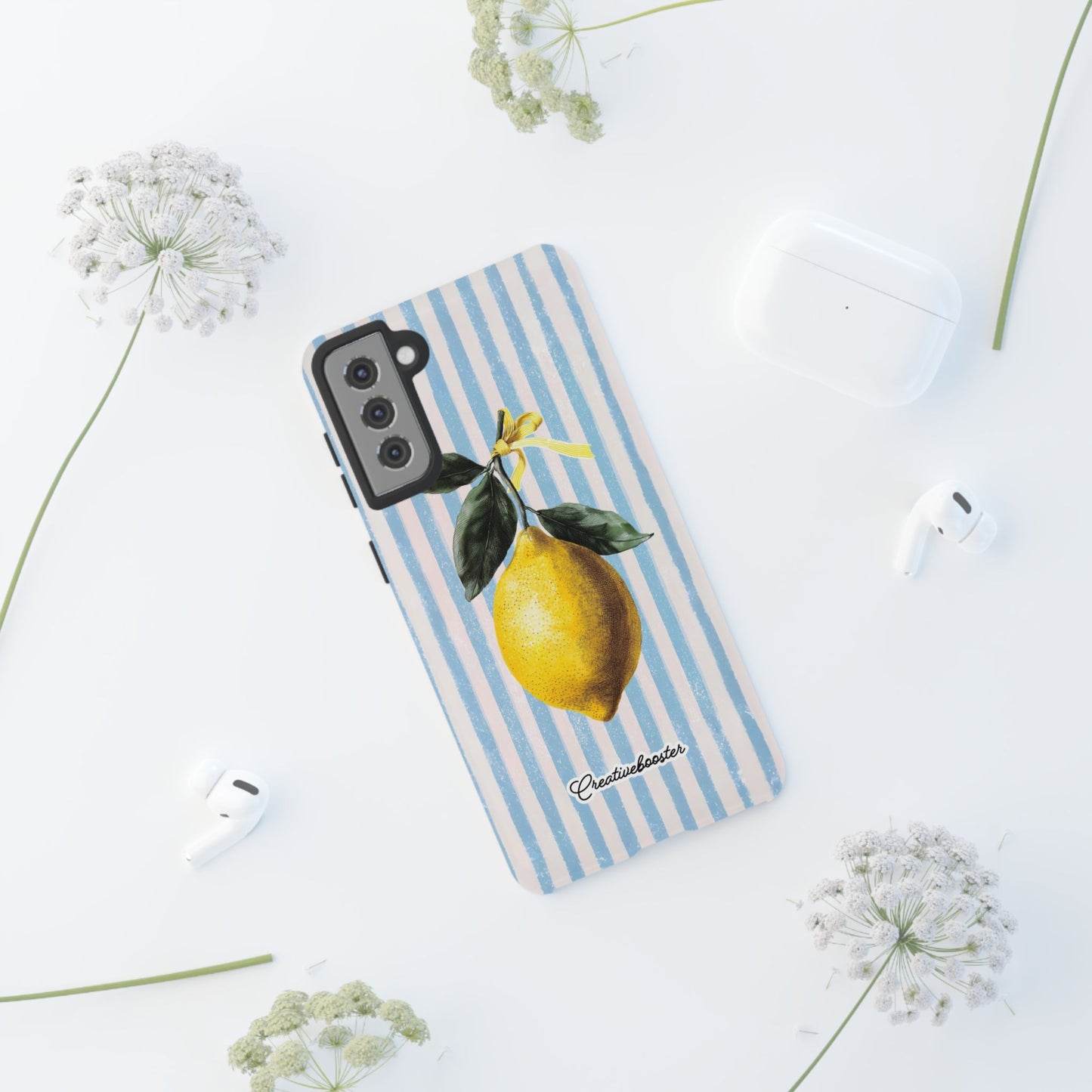 Ribbon Lemon - Tough Phone Case