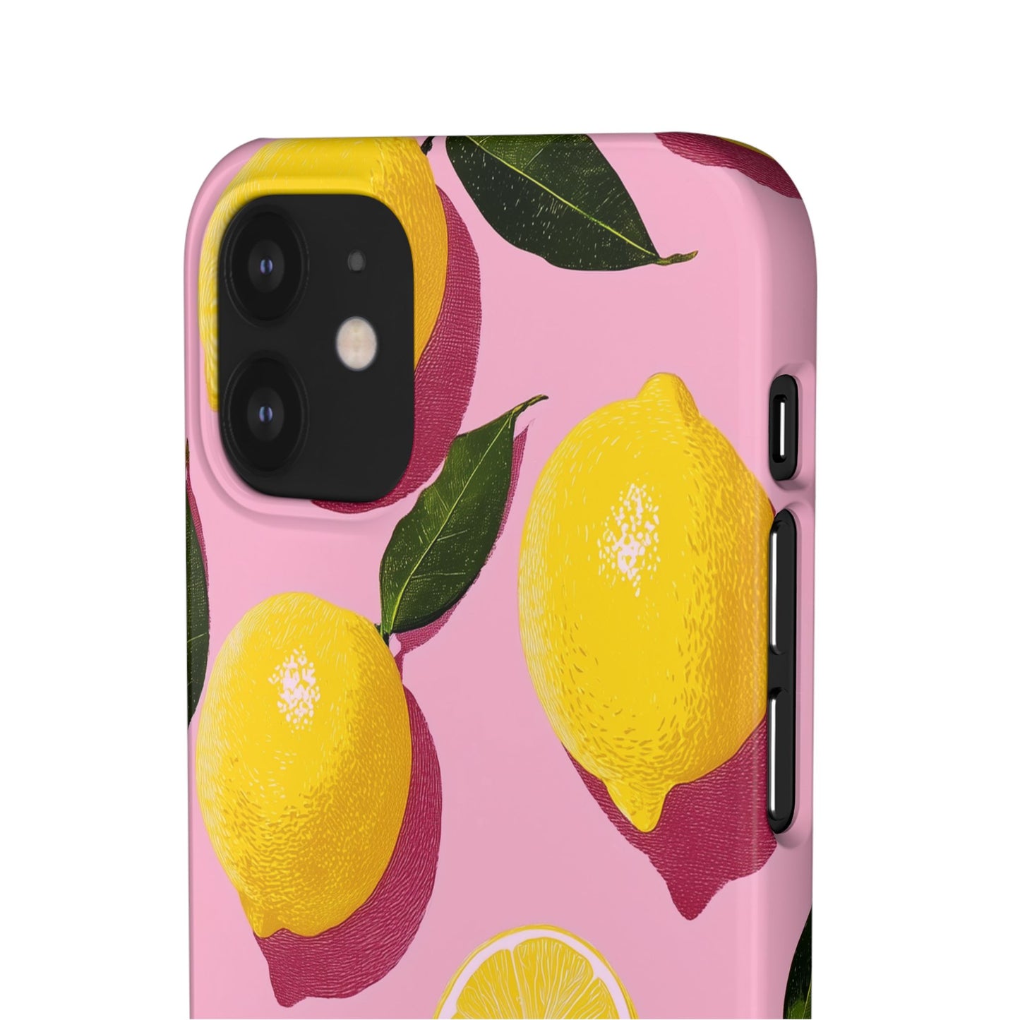 Retro Lemon - Slim Phone Case