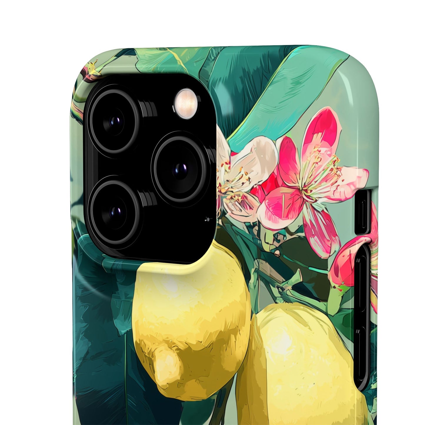 Lemon Bloom - Slim Phone Case