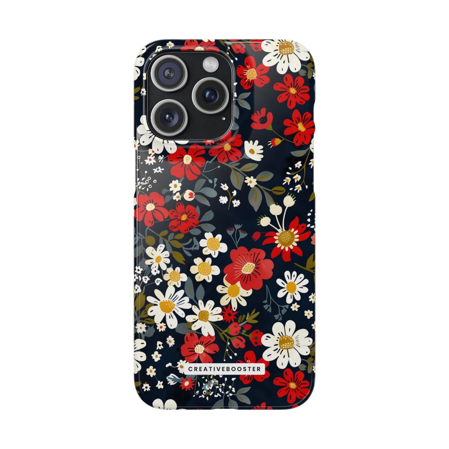Retro Daisy - Slim Phone Case