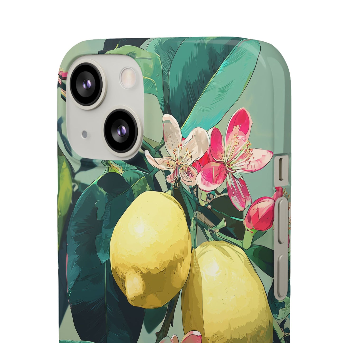 Lemon Bloom - Slim Phone Case
