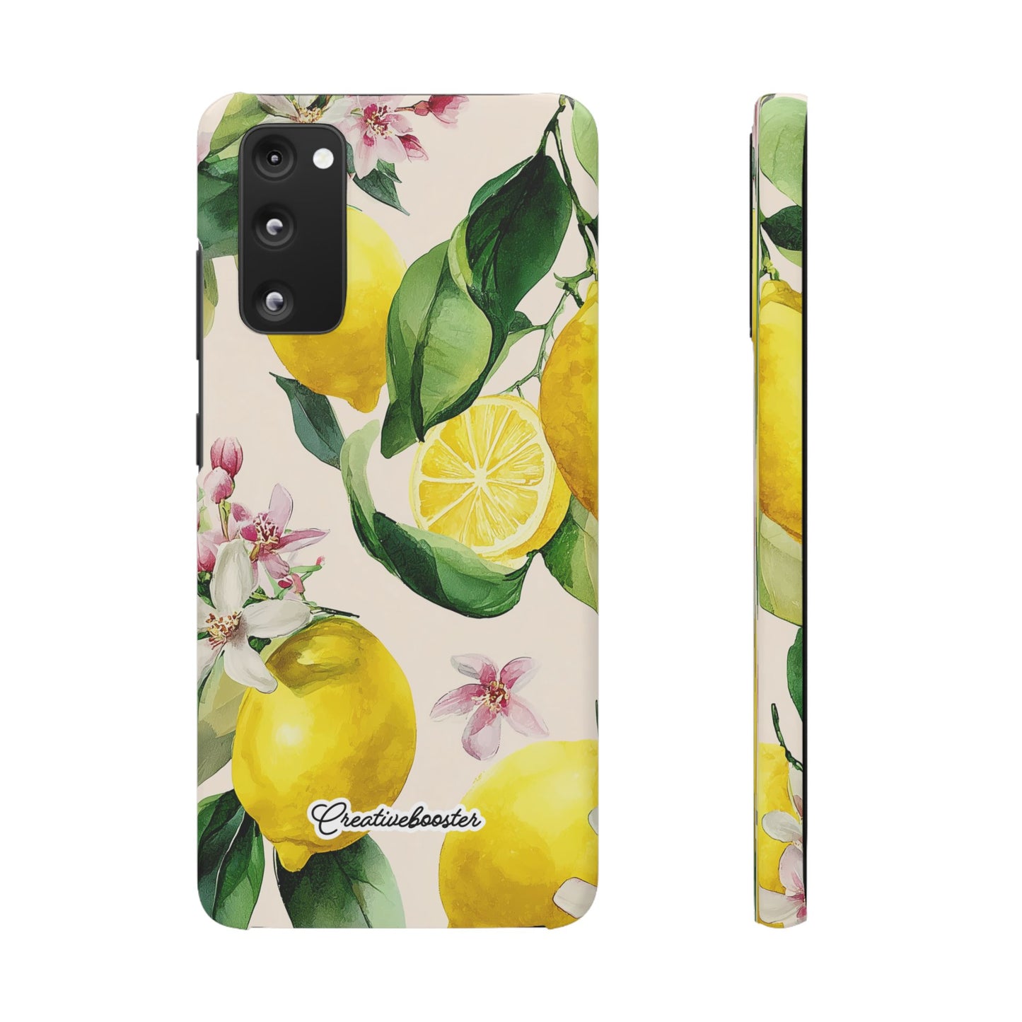 Lemon Blossom - Slim Phone Case