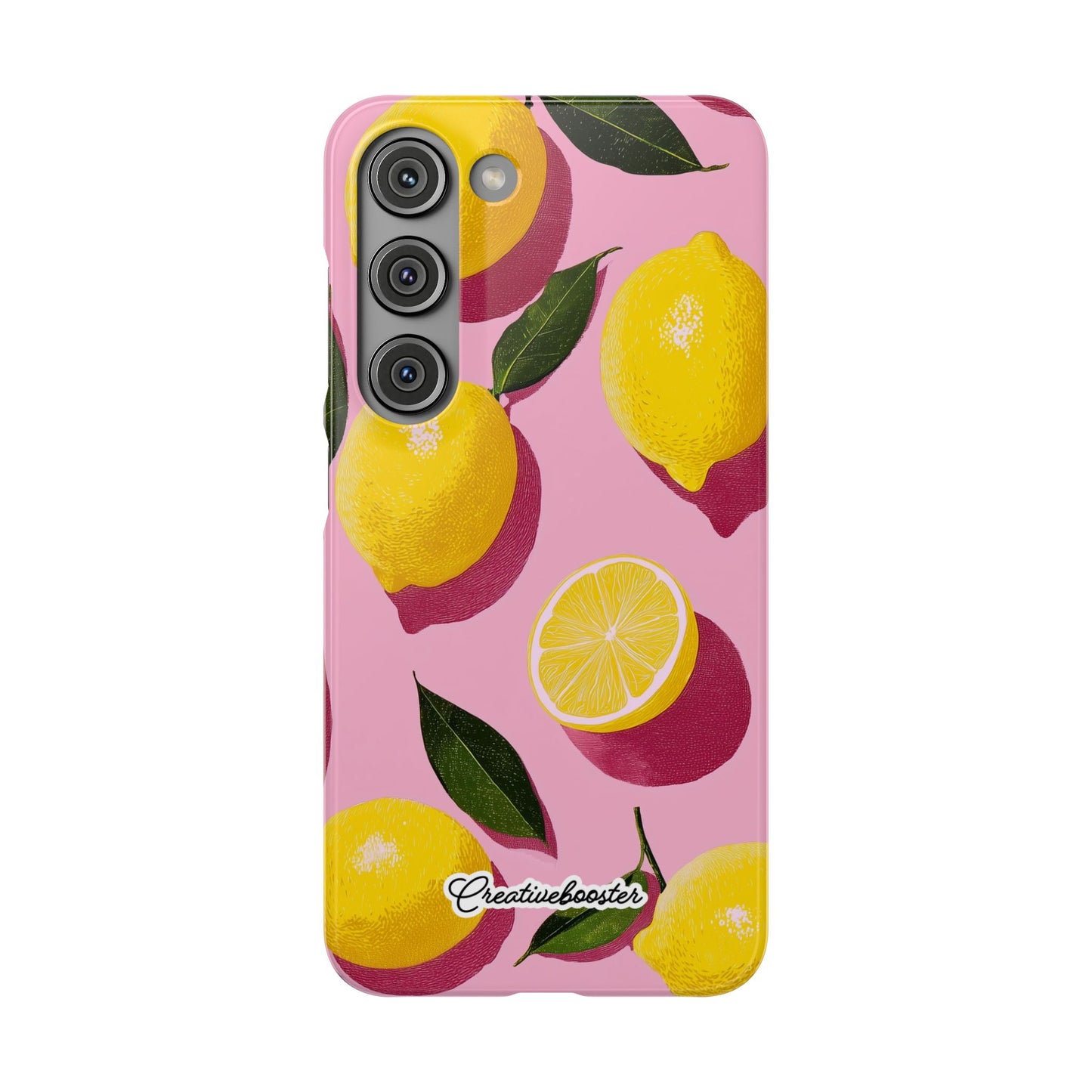 Retro Lemon - Slim Phone Case