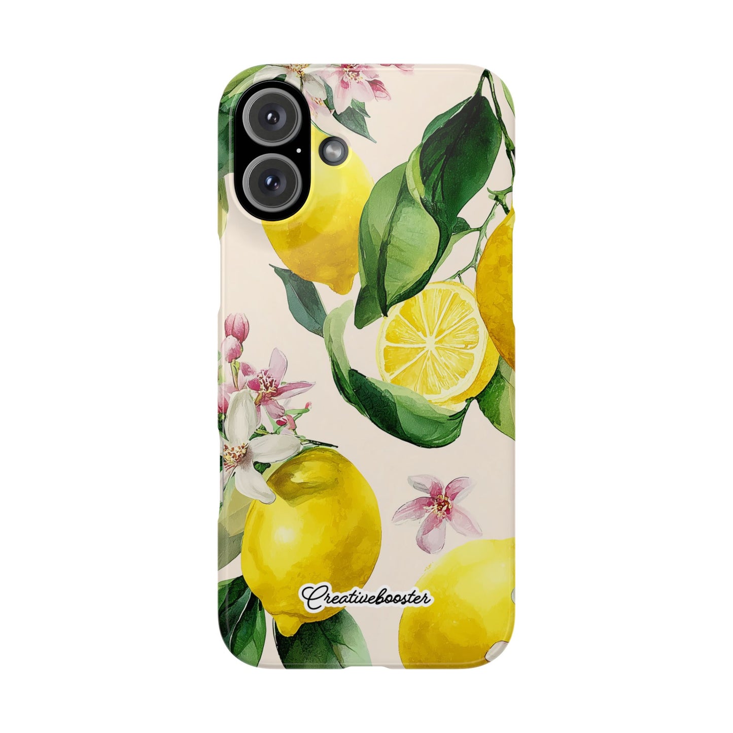 Lemon Blossom - Slim Phone Case