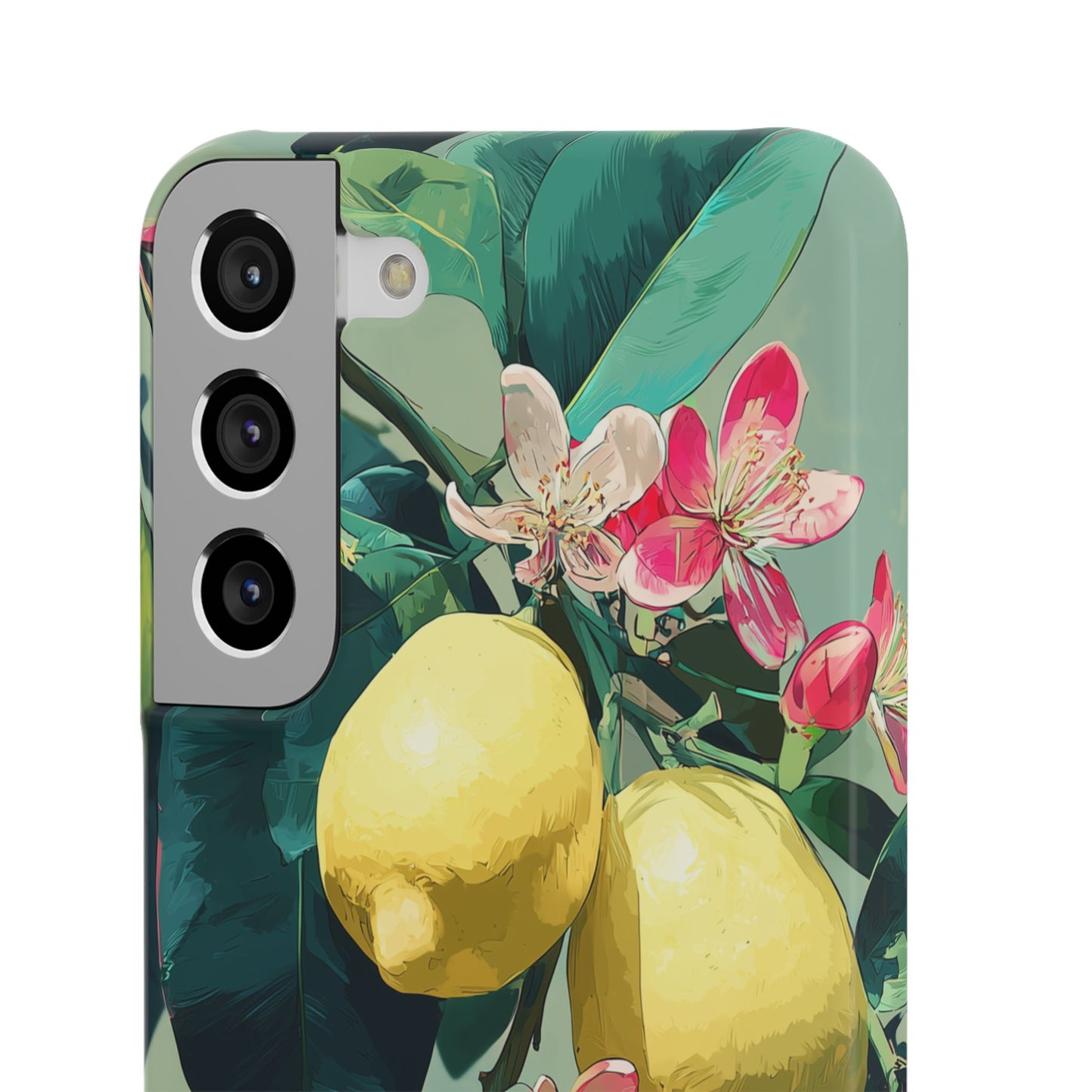 Lemon Bloom - Slim Phone Case