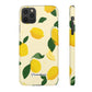 Citrus Charm - Slim Phone Case
