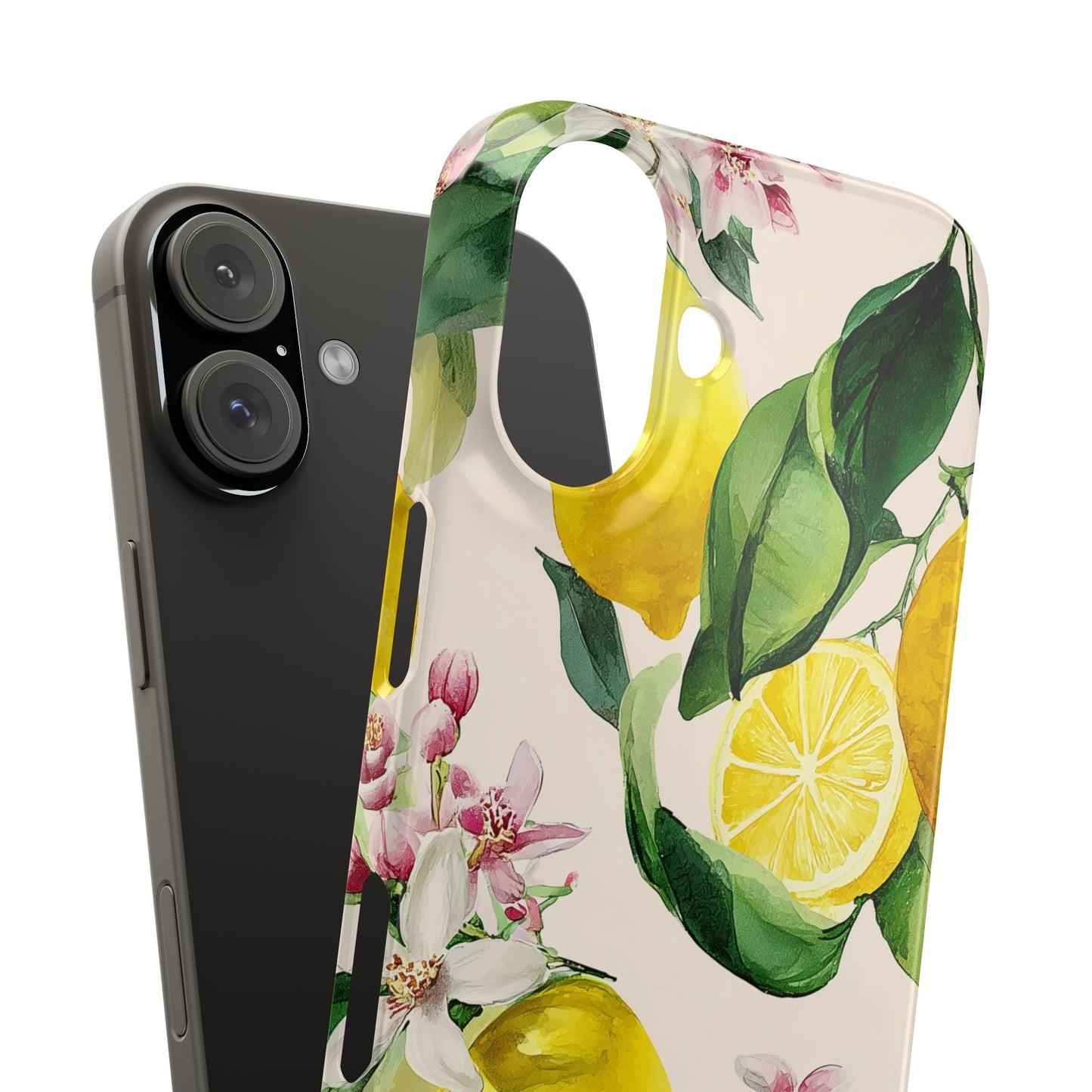 Lemon Blossom - Slim Phone Case