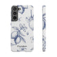Indigo Sketch - Slim Phone Case