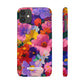 Painted Petals - Slim Phone Case