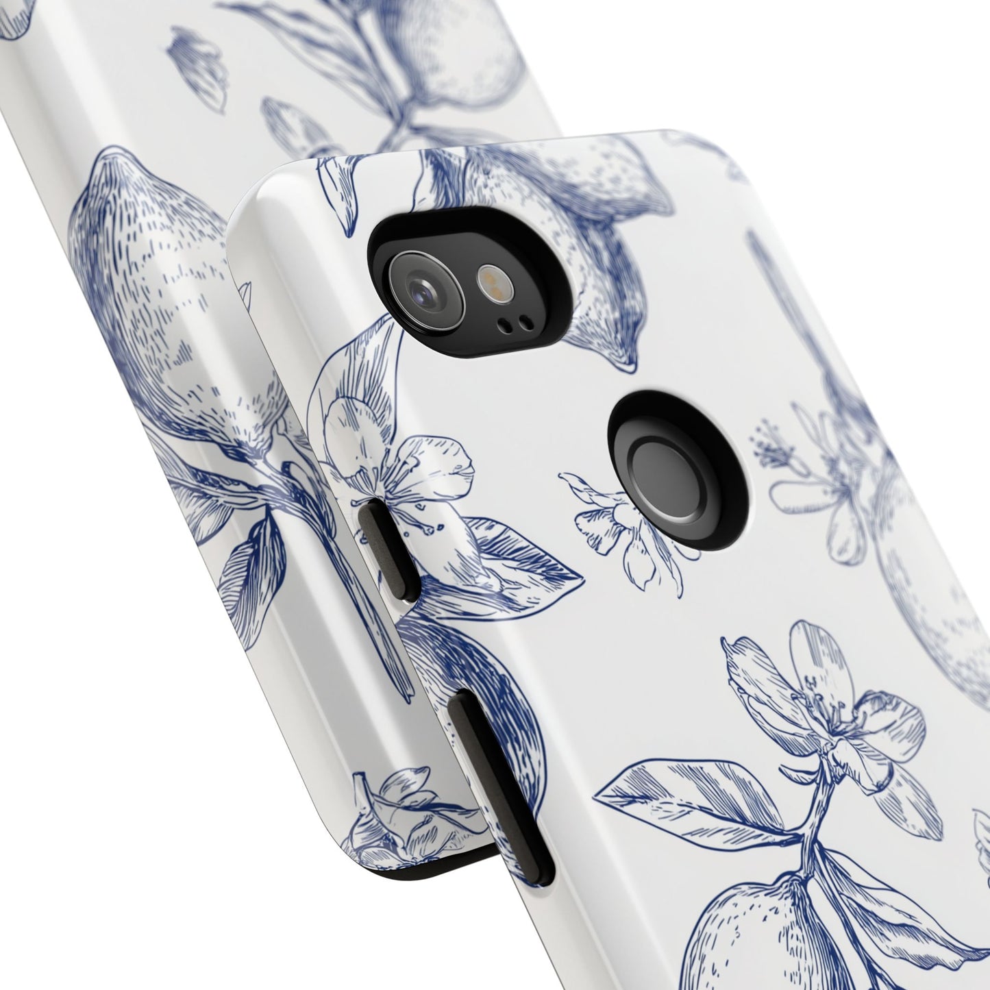 Indigo Sketch - Tough Phone Case