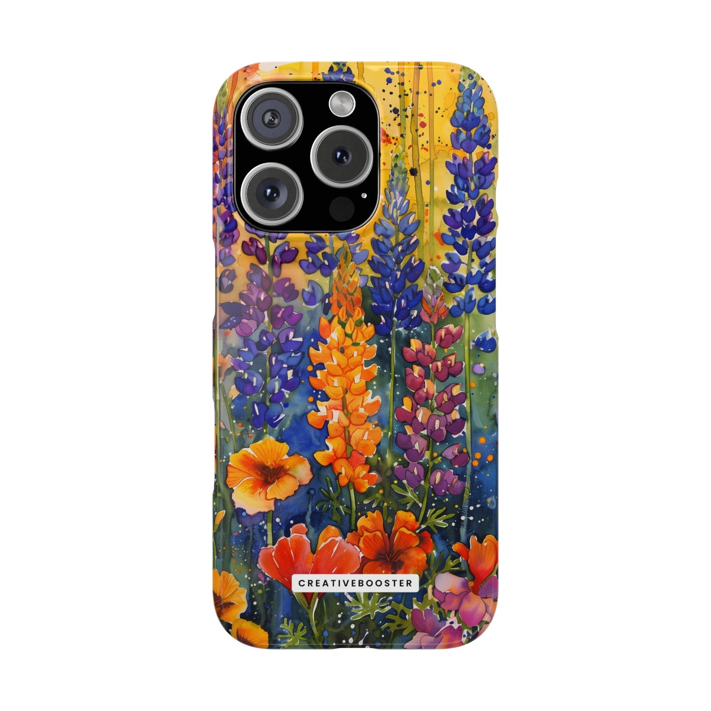 Sunset Lupine - Slim Phone Case