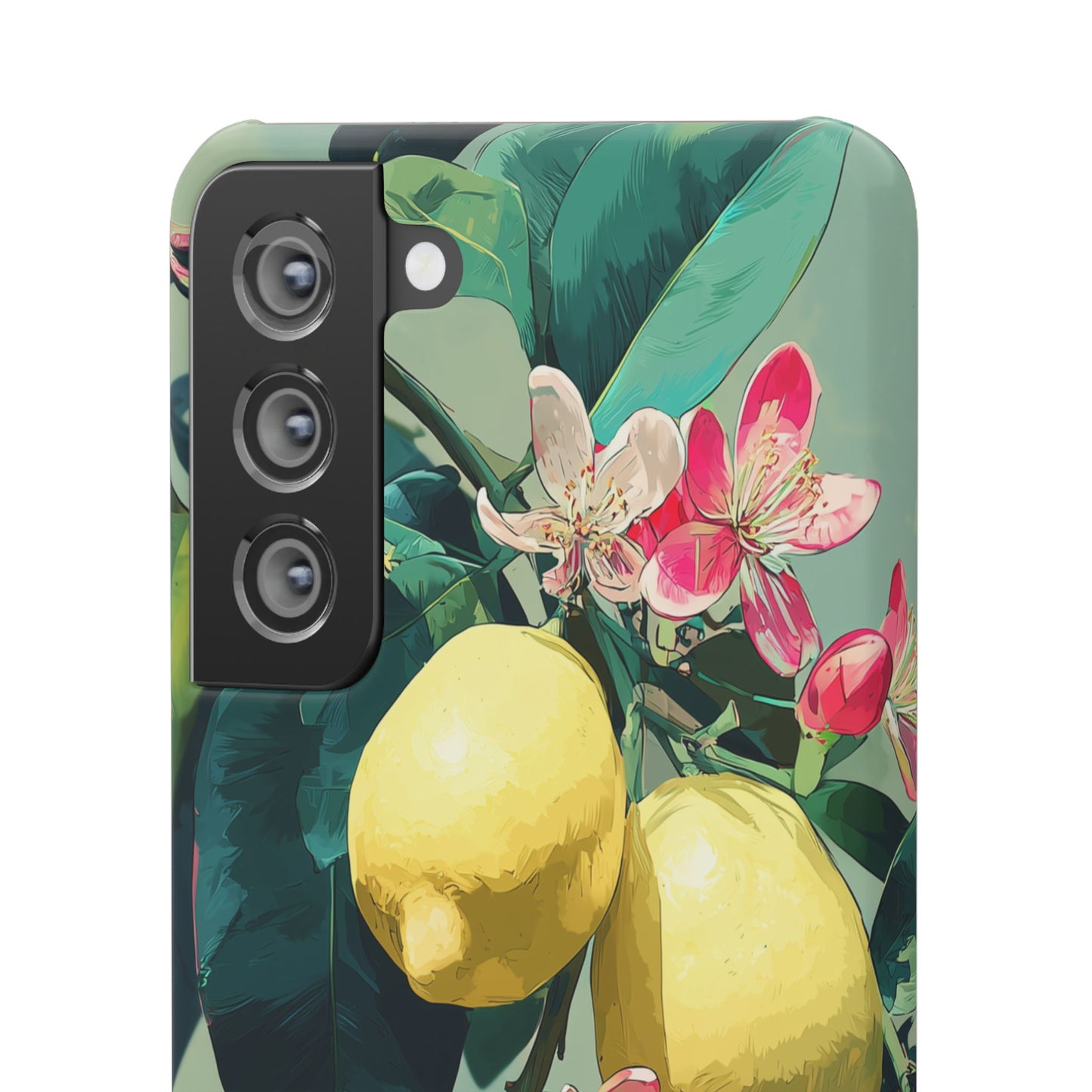 Lemon Bloom - Slim Phone Case