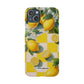Picnic Lemon - Slim Phone Case