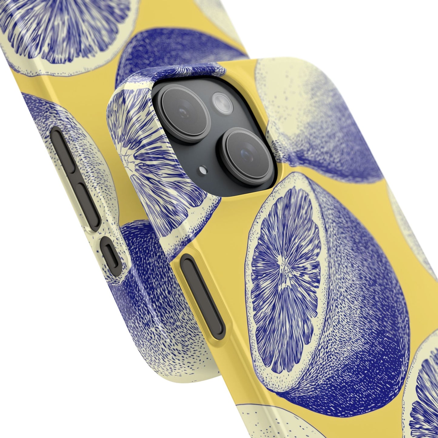 Indigo Citrus - Slim Phone Case