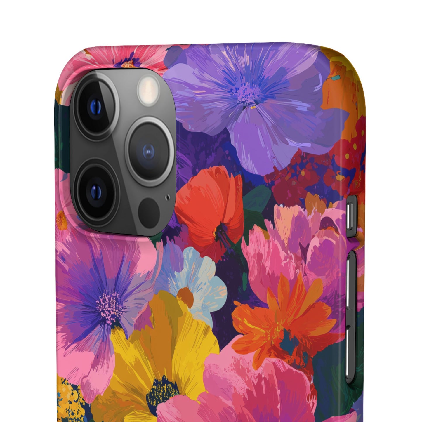 Painted Petals - Slim Phone Case