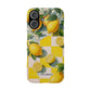Picnic Lemon - Slim Phone Case