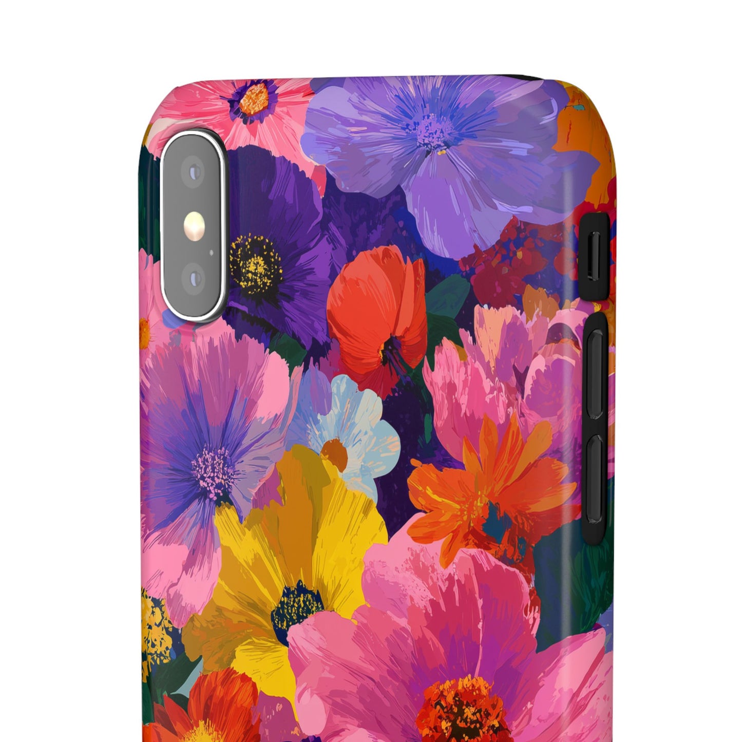 Painted Petals - Slim Phone Case