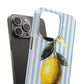 Ribbon Lemon - Slim Phone Case