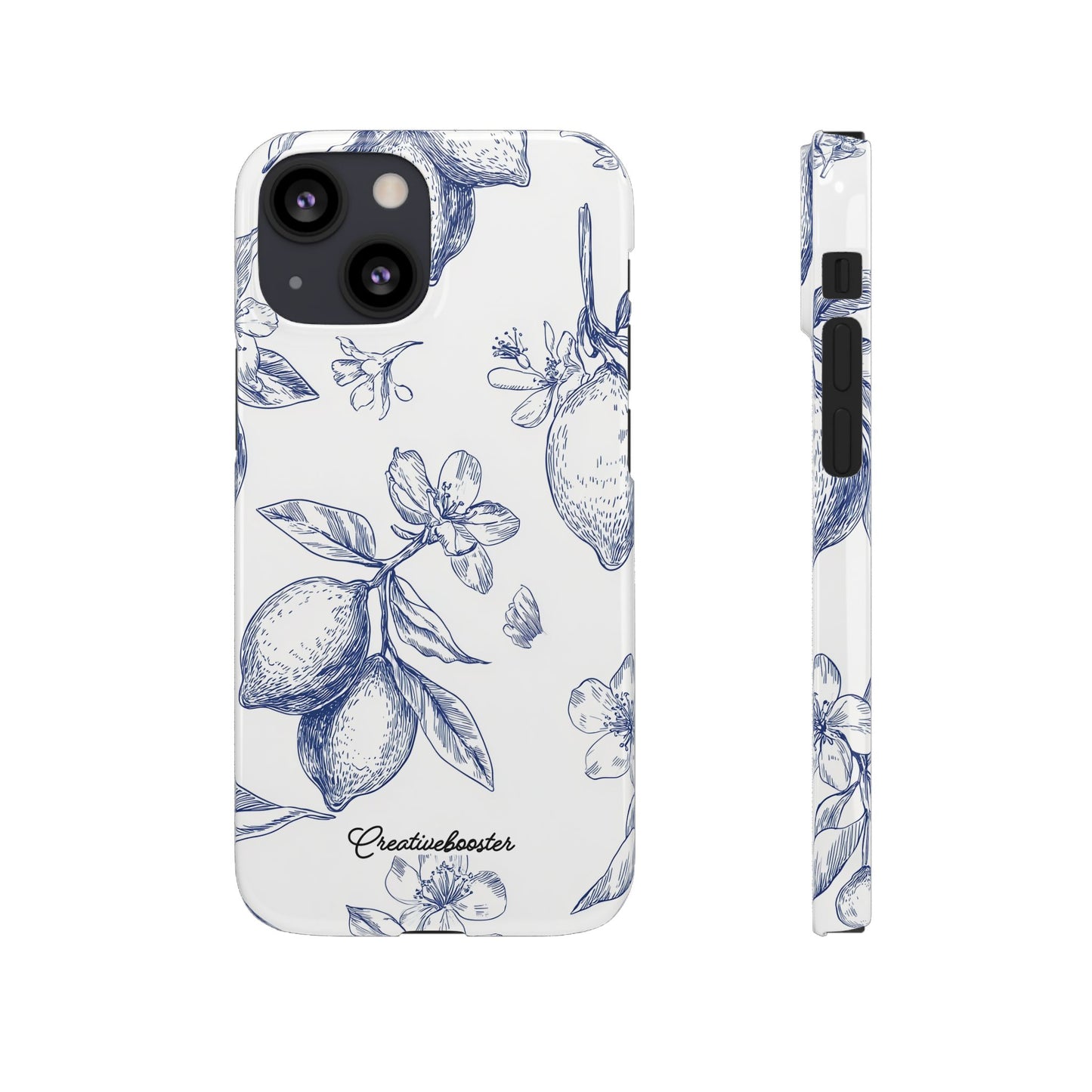 Indigo Sketch - Slim Phone Case