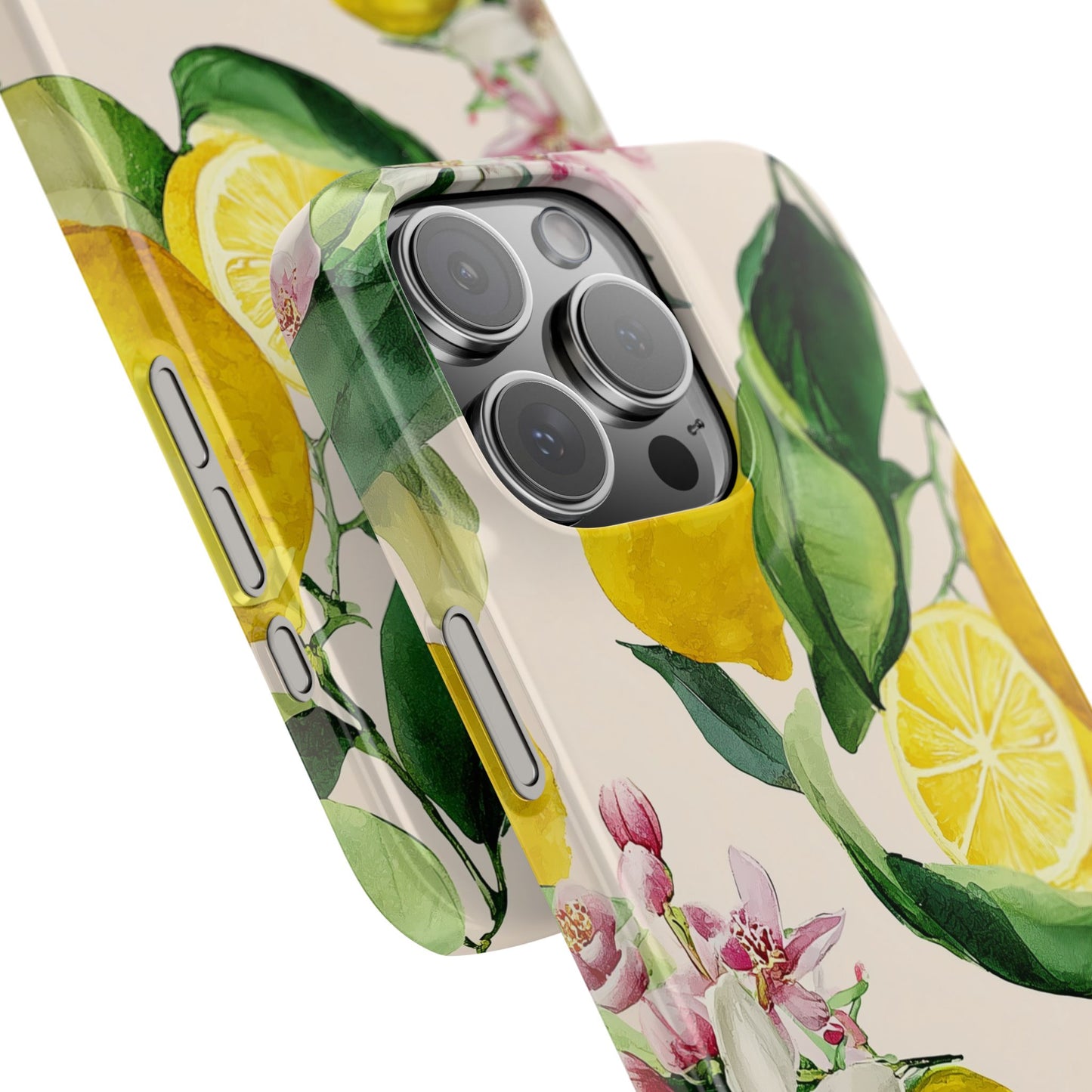 Lemon Blossom - Slim Phone Case
