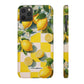 Picnic Lemon - Slim Phone Case