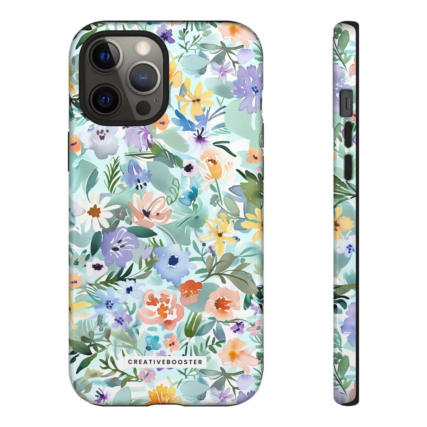 Watercolor Meadow - Tough Phone Case