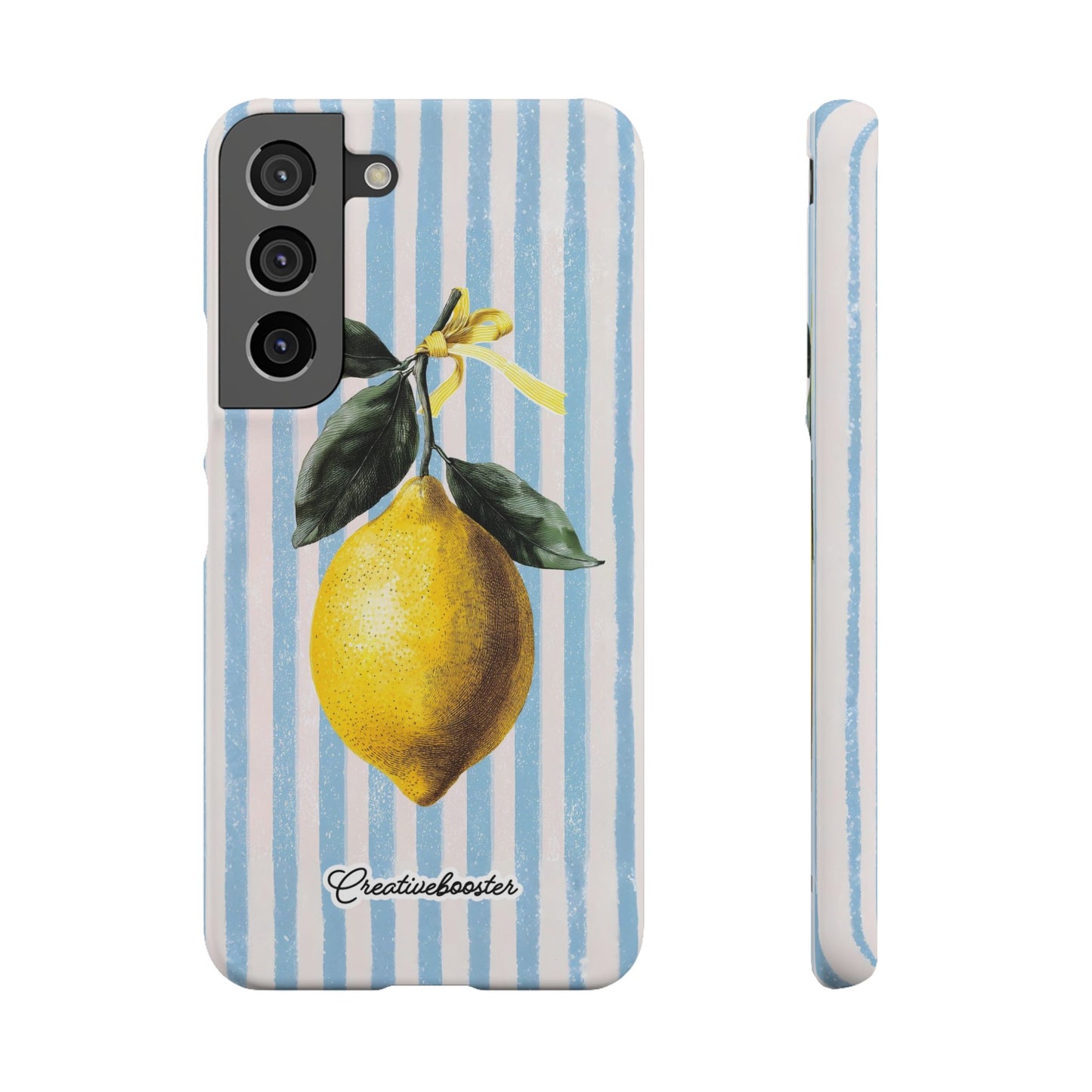 Ribbon Lemon - Slim Phone Case