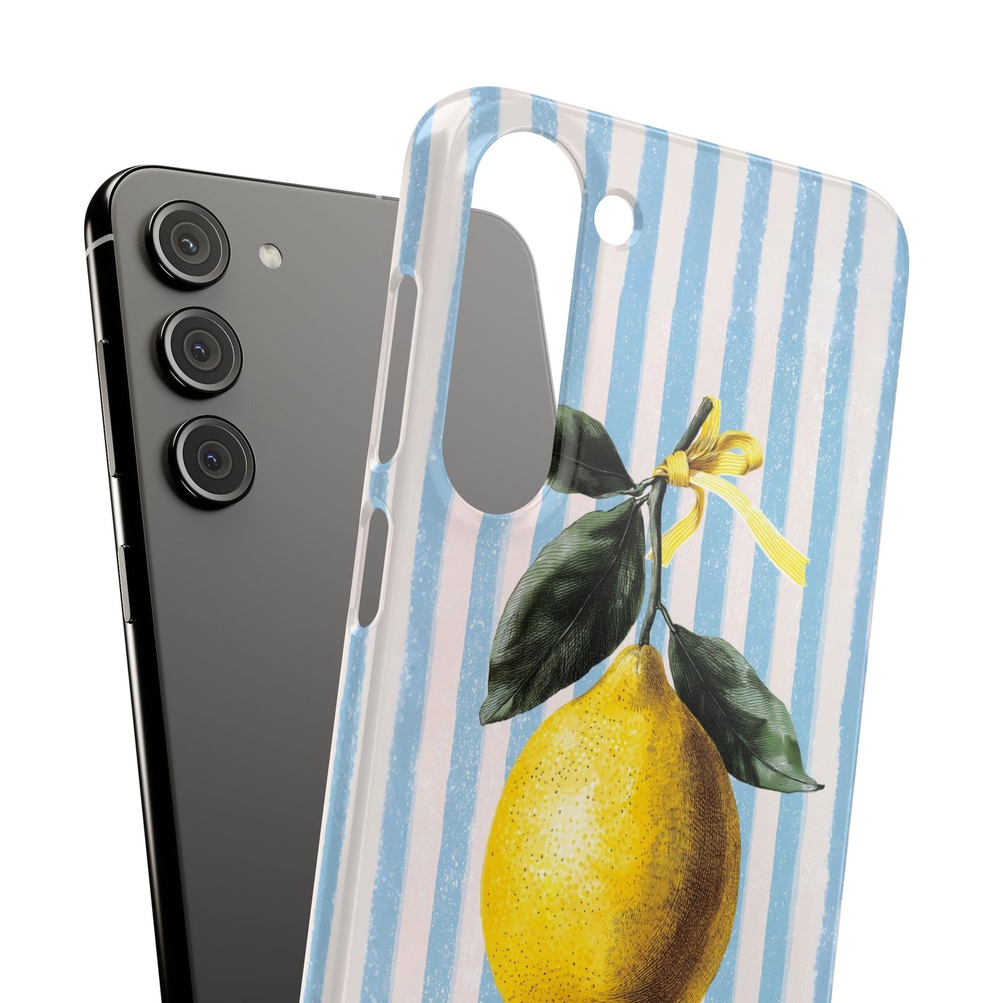 Ribbon Lemon - Slim Phone Case