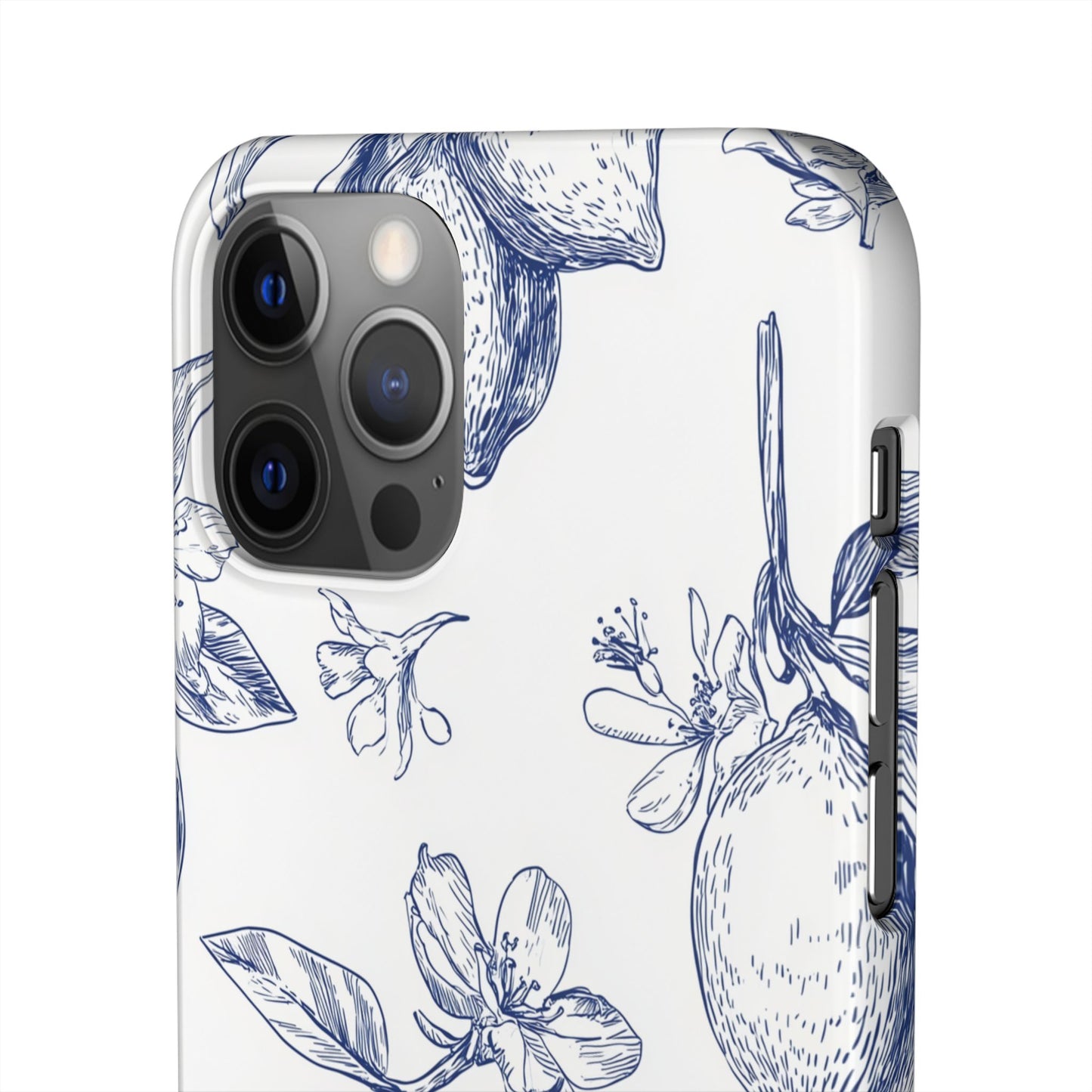 Indigo Sketch - Slim Phone Case