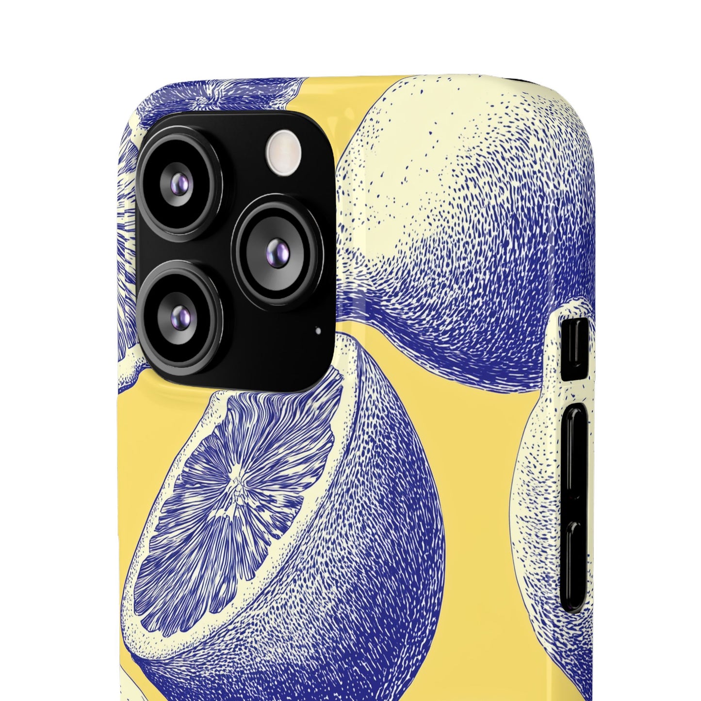 Indigo Citrus - Slim Phone Case