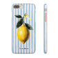 Ribbon Lemon - Slim Phone Case