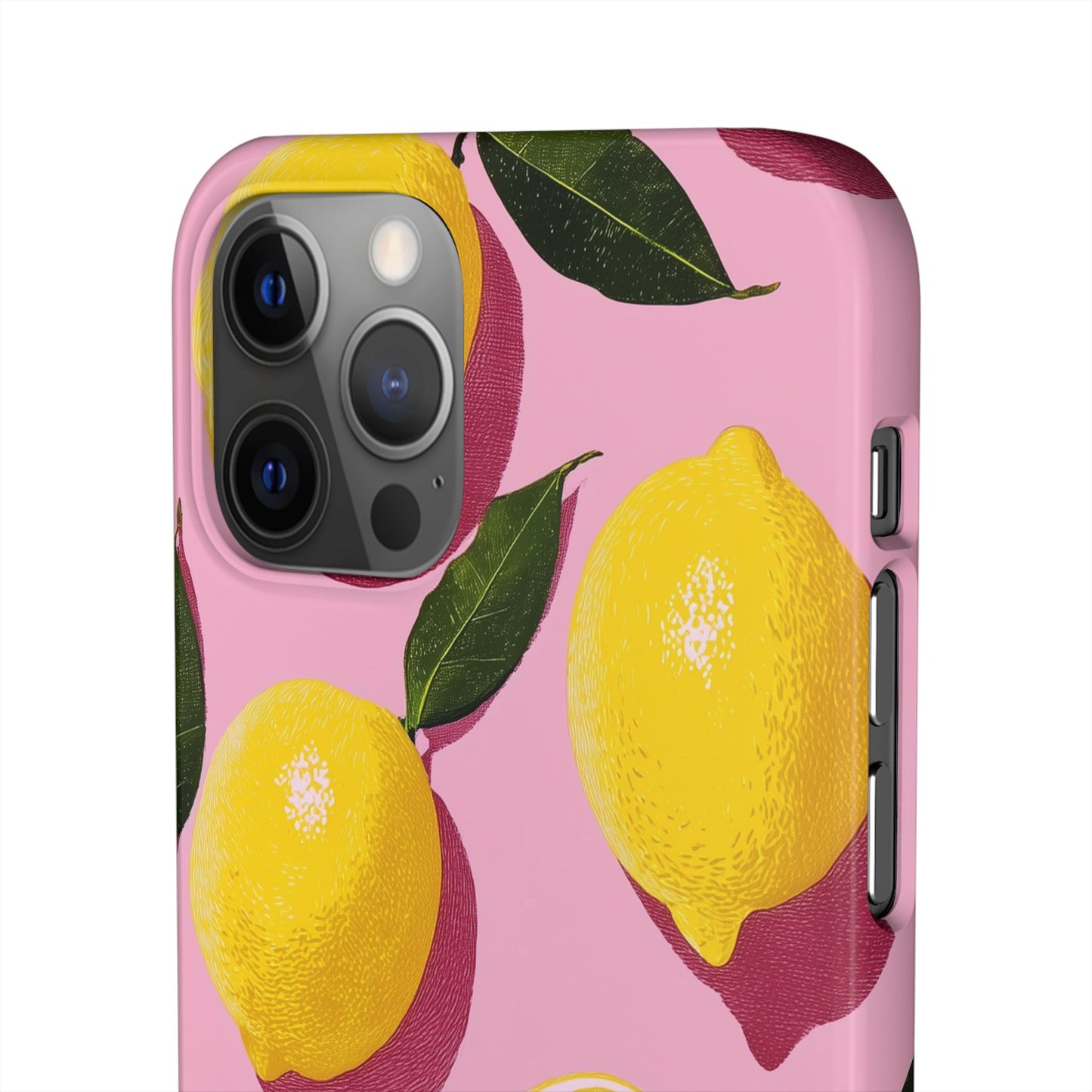 Retro Lemon - Slim Phone Case