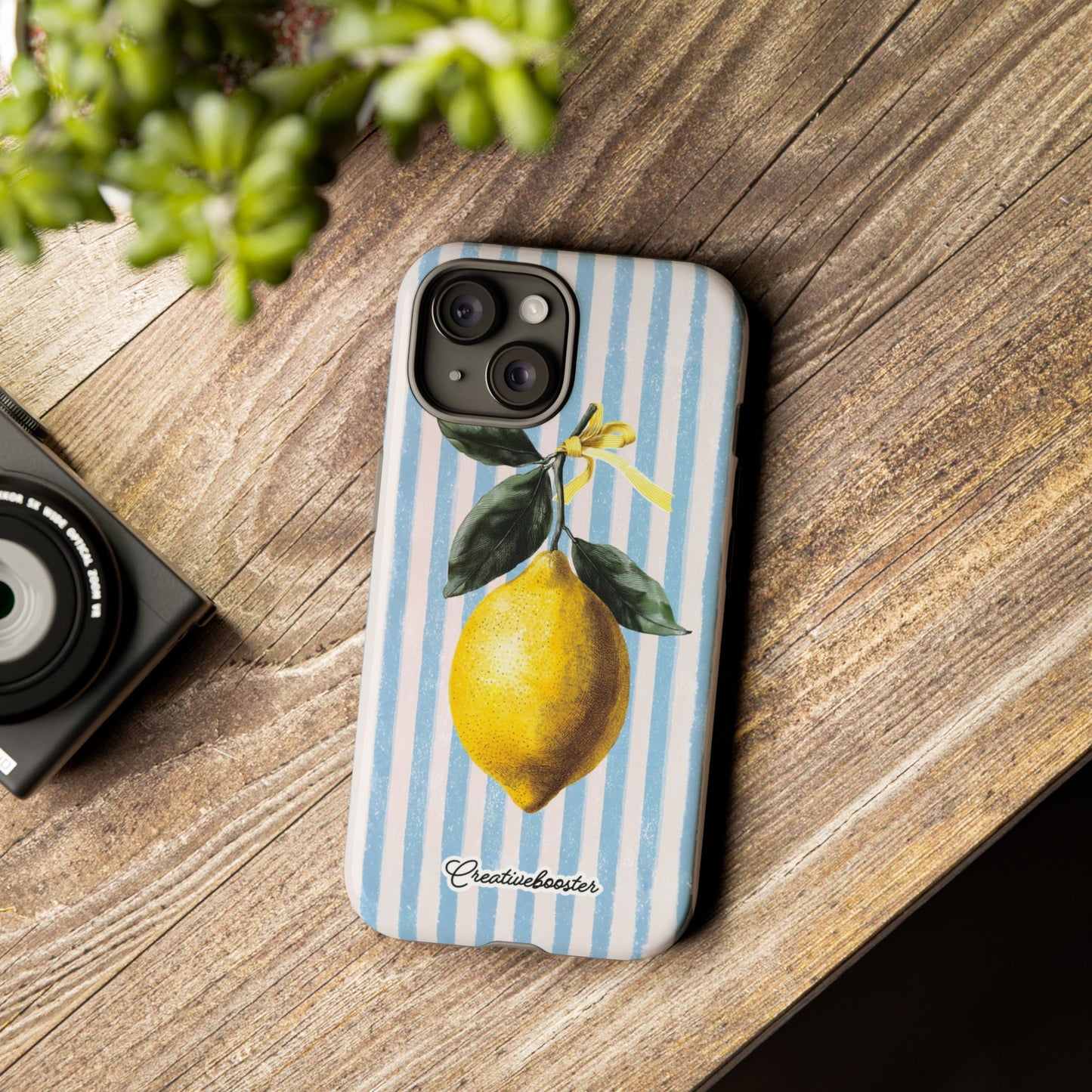 Ribbon Lemon - Tough Phone Case