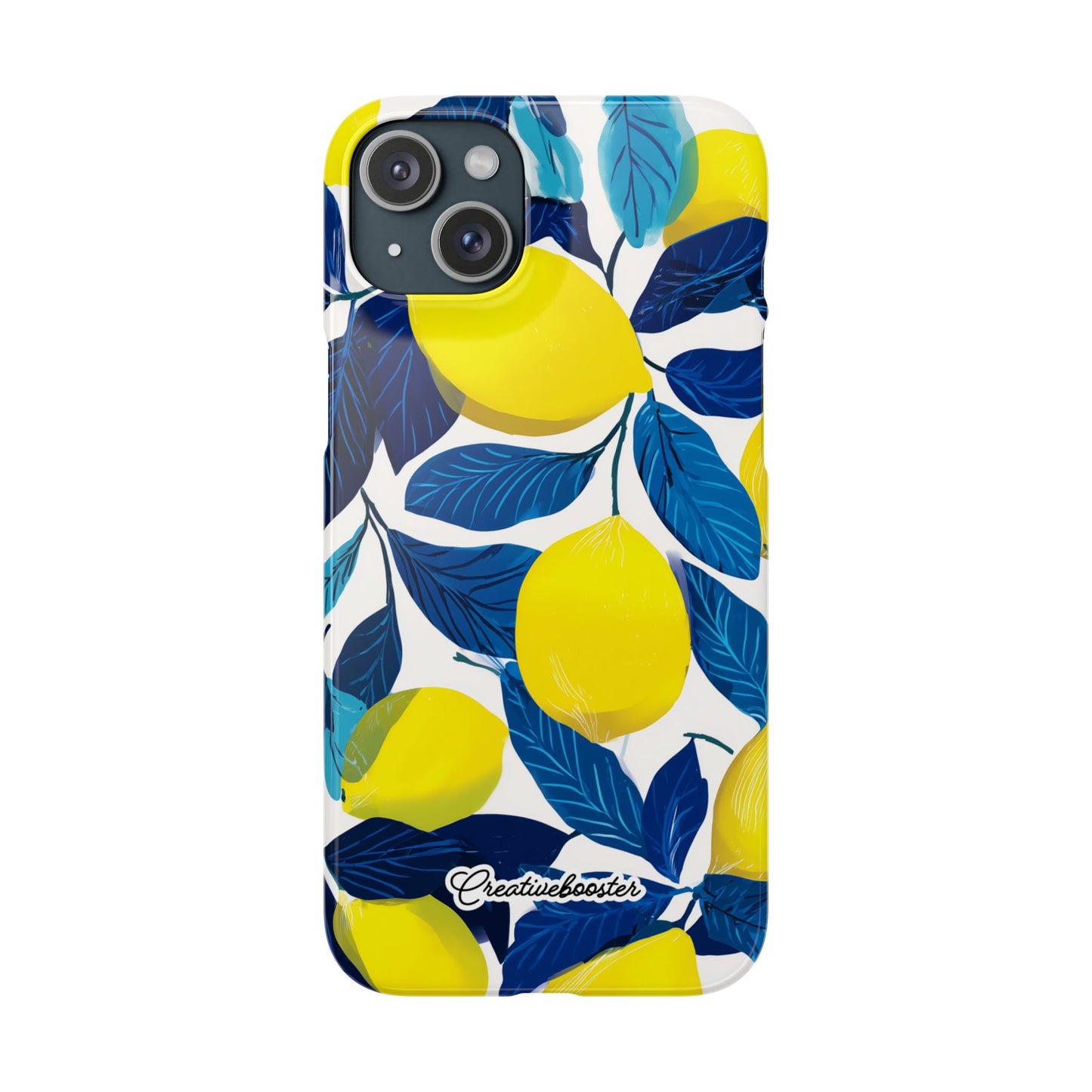 Midnight Citrus - Slim Phone Case