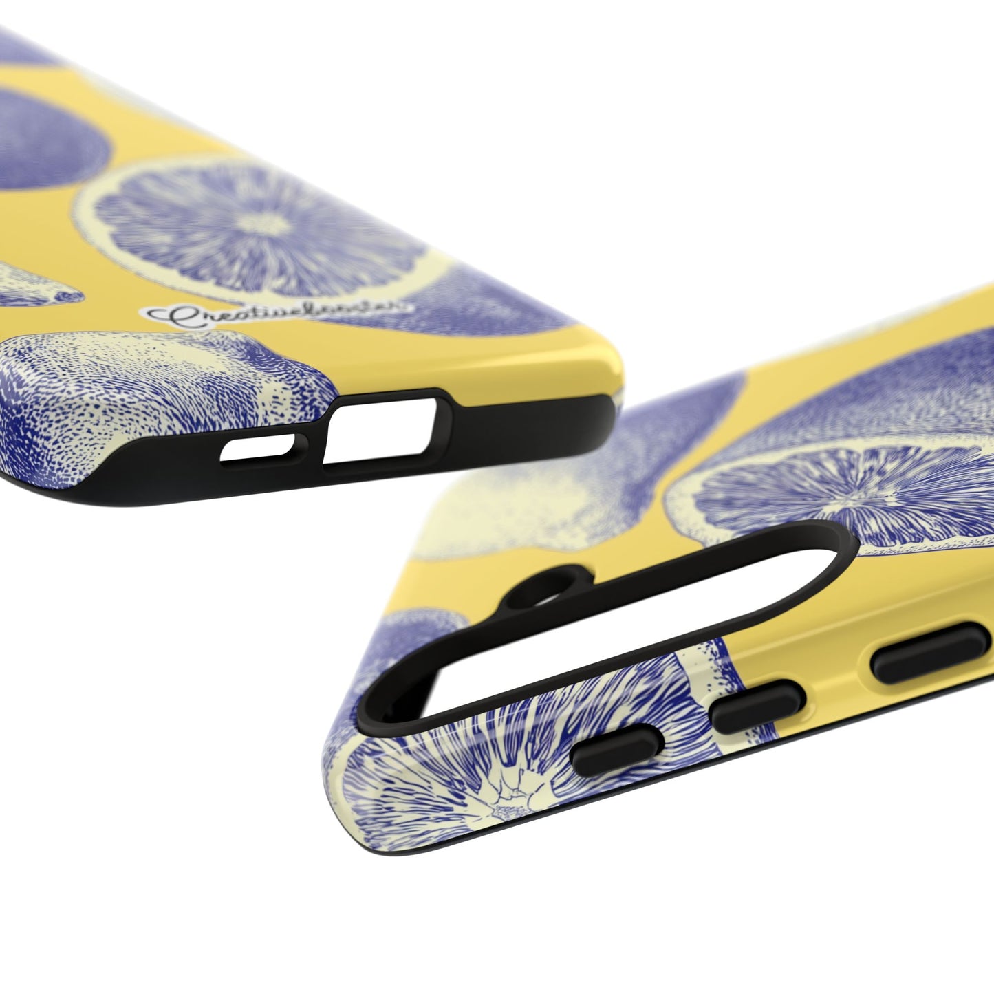 Indigo Citrus - Tough Phone Case