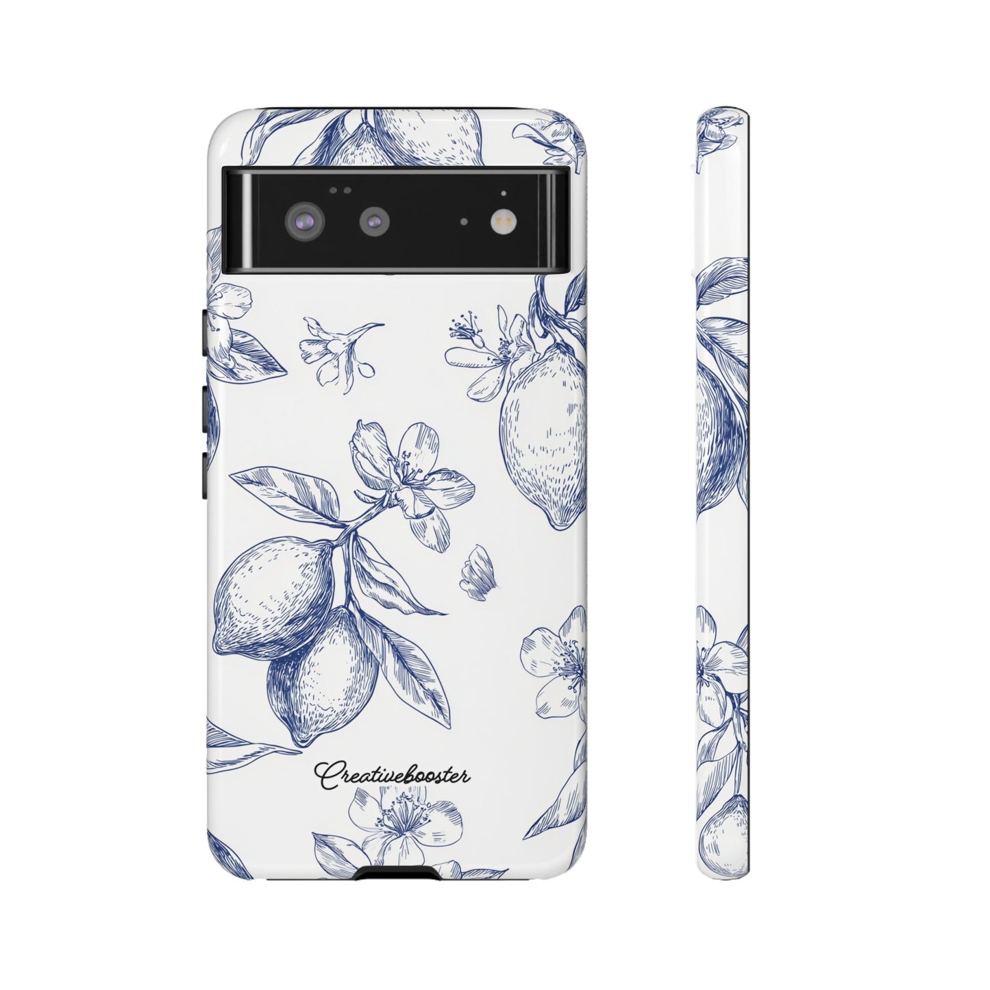 Indigo Sketch - Tough Phone Case