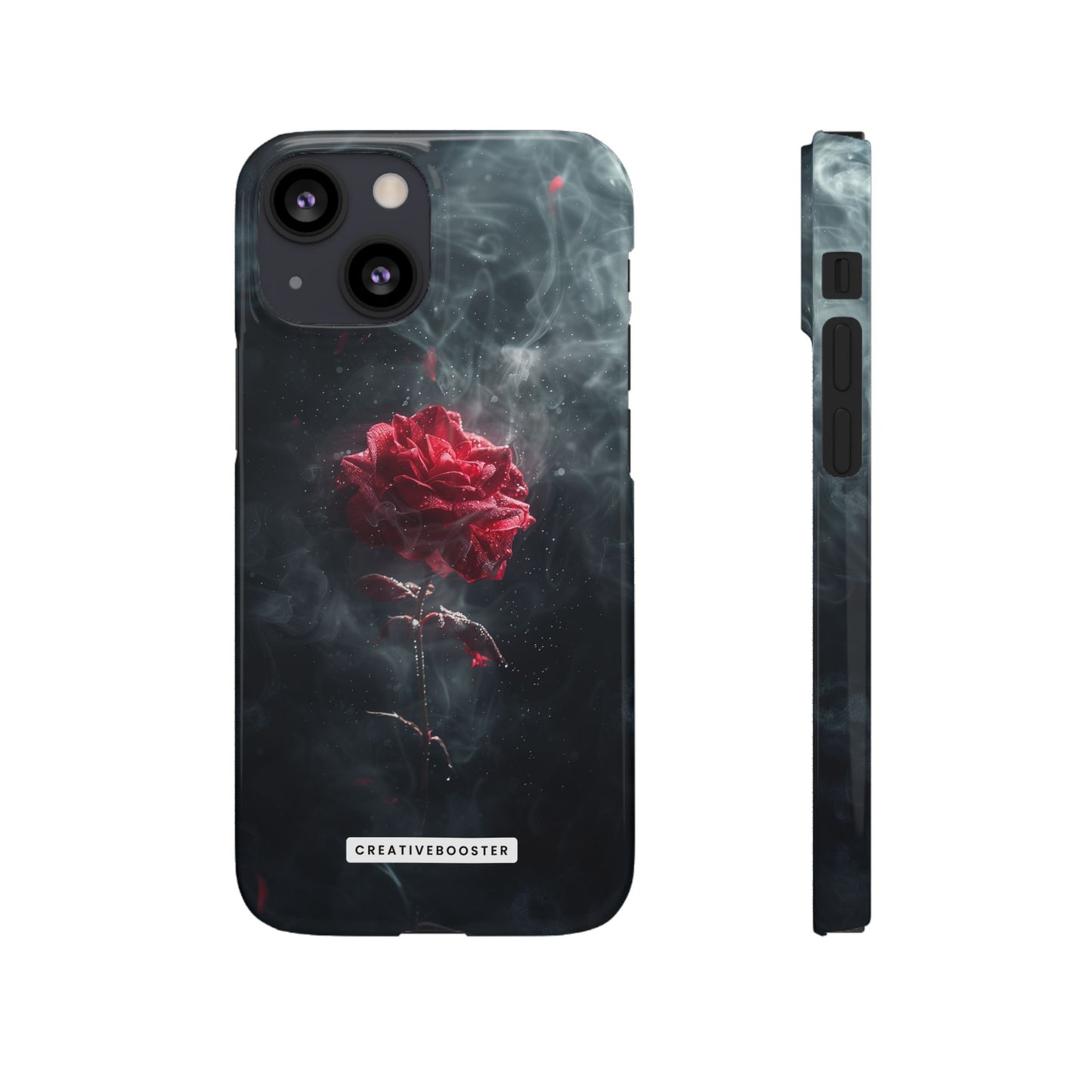 Midnight Rose - Slim Phone Case