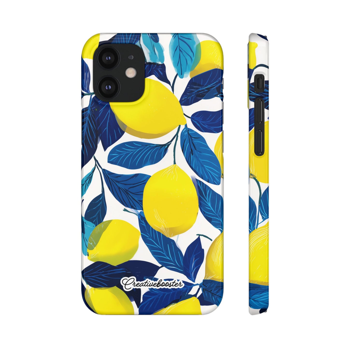 Midnight Citrus - Slim Phone Case