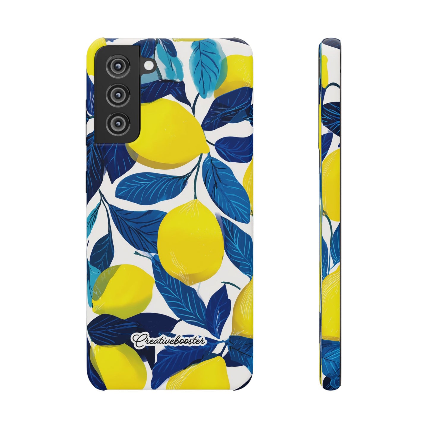 Midnight Citrus - Slim Phone Case