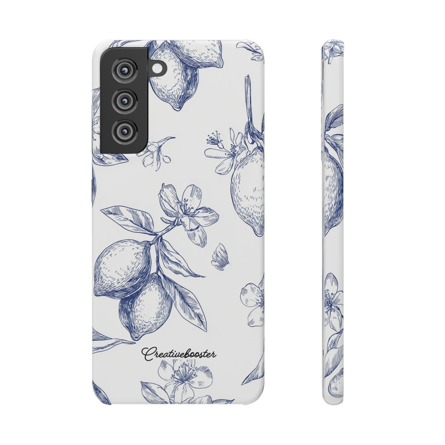 Indigo Sketch - Slim Phone Case