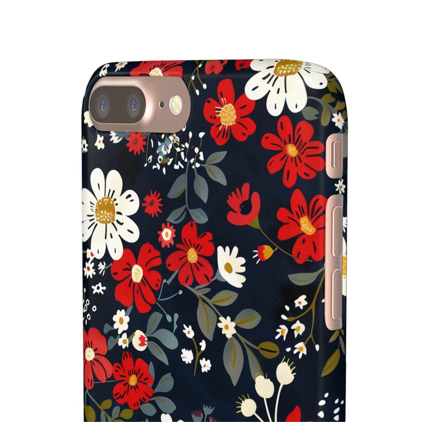 Retro Daisy - Slim Phone Case
