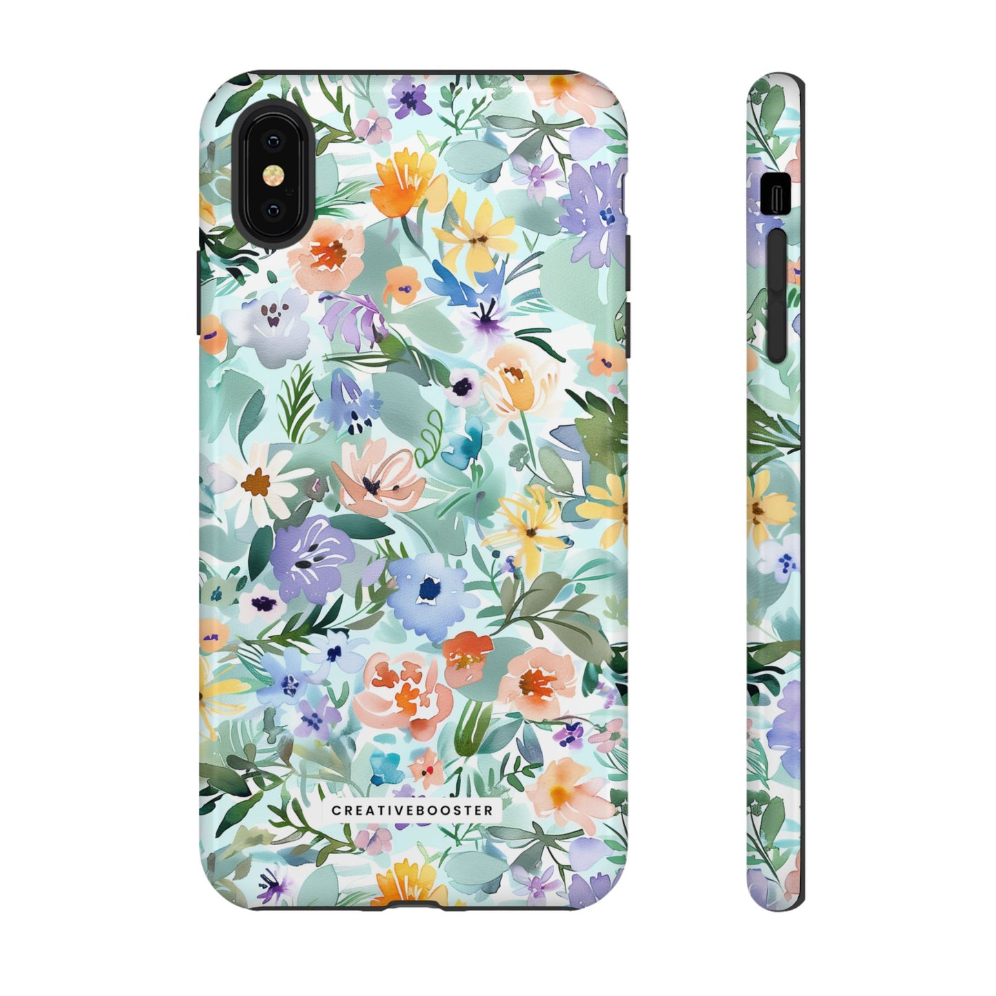 Watercolor Meadow - Tough Phone Case