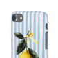 Ribbon Lemon - Slim Phone Case