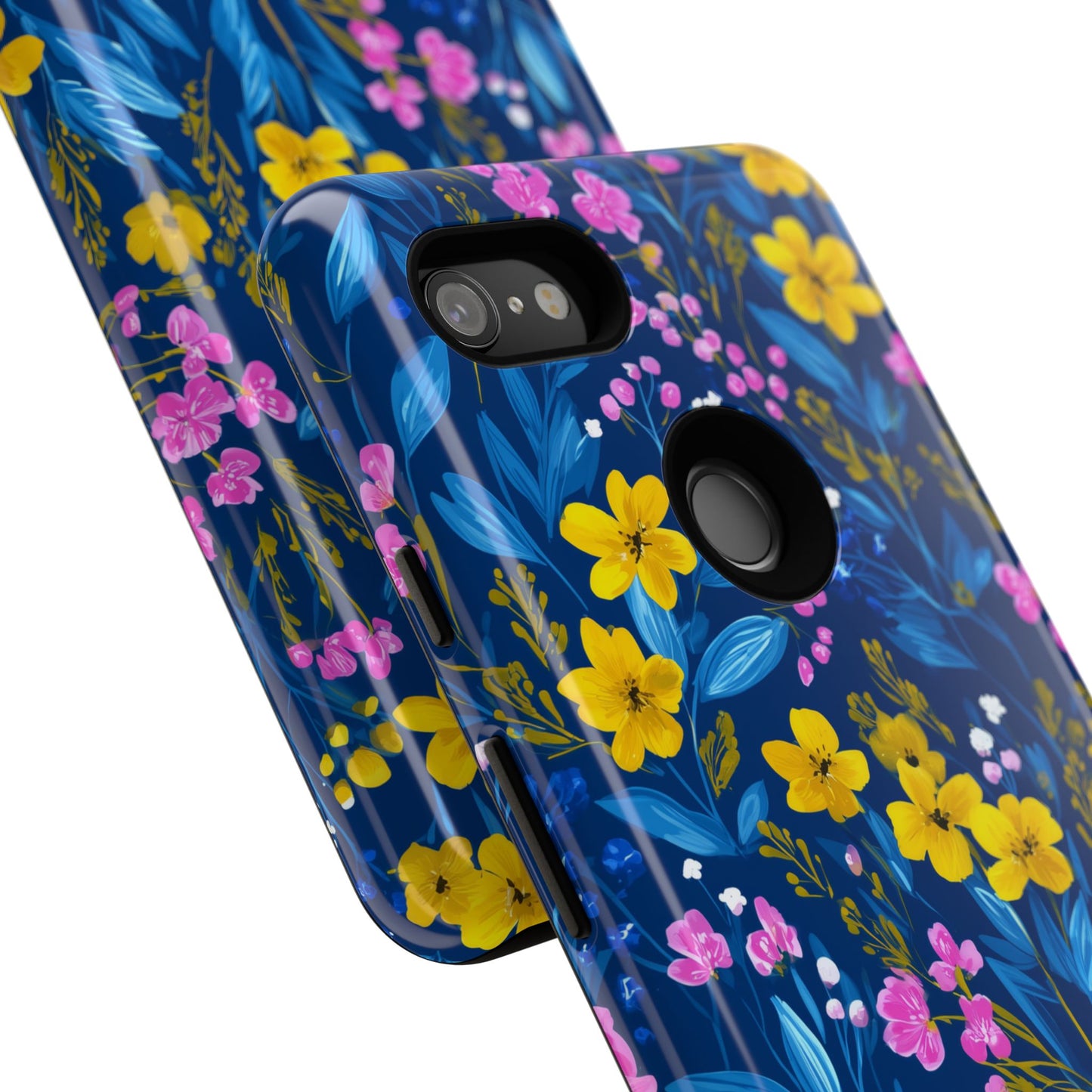 Midnight Petals - Tough Phone Case